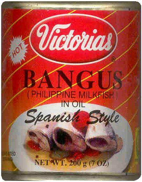 (image for) VICTORIAS BANGUS MILKFISH IN OIL SPANISH STYLE HOT