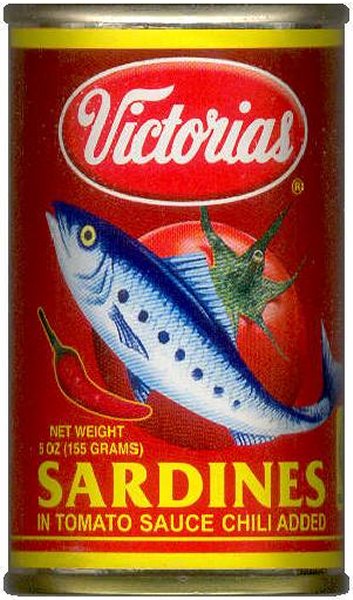 (image for) VICTORIAS SARDINES IN TOMATO SAUCE CHILI ADDED