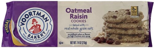 (image for) VOORTMAN OATMEAL RAISIN COOKIE