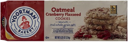 (image for) VOORTMAN OATMEAL CRANBERRY FLAXSEED COOKIES