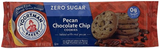 (image for) VOORTMAN ZERO SUGAR PECAN CHOCOLATE CHIP COOKIES