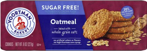 (image for) VOORTMAN SUGAR FREE OATMEAL COOKIES