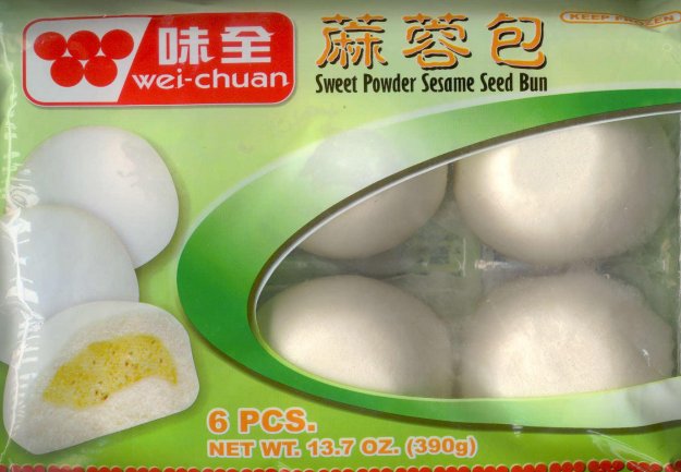 (image for) WEI-CHUAN SWEET POWDER SESAME SEED BUN