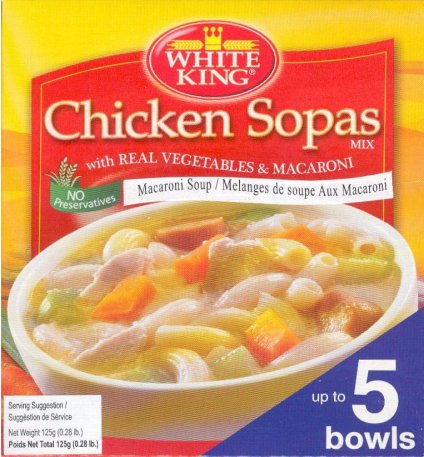 (image for) WHITE KING CHICKEN SOPAS