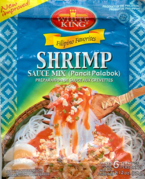 (image for) WHITE KING SHRIMP SAUCE MIX PANCIT PALABOK