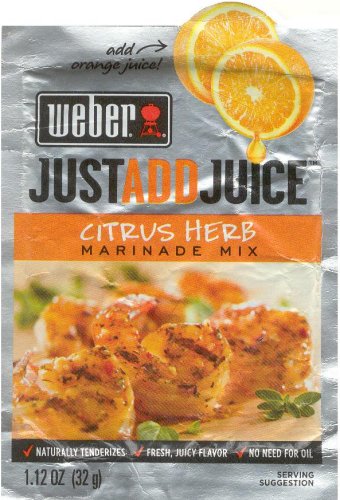 (image for) WEBER CITRUS HERB MARINADE MIX