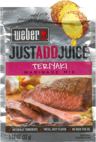 (image for) WEBER TERIYAKI MARINADE MIX