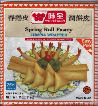 (image for) WEI CHUAN SPRING ROLL PASTRY WRAPPER