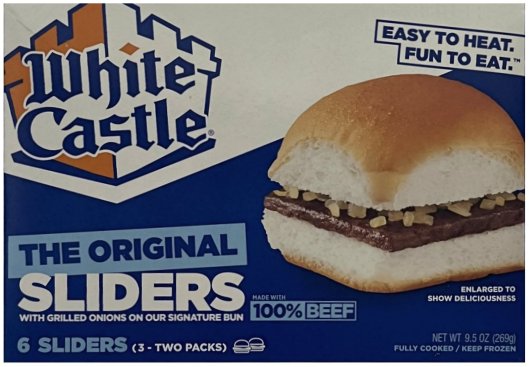 (image for) WHITE CASTLE THE ORIGINAL SLIDERS