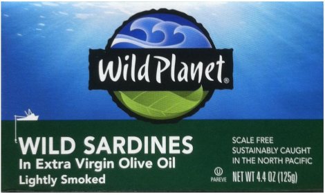 (image for) WILD PLANET WILD SARDINES IN EXTRA VIRGIN OLIVE OIL