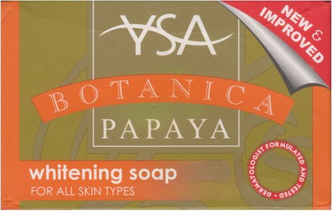 (image for) YSA BOTANICA PAPAYA WHITENING SOAP