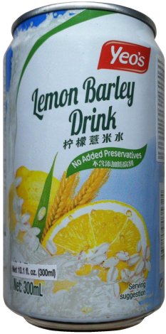 (image for) YEO'S LEMON BARLEY DRINK