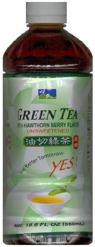 (image for) YOUNG ENERGY GREEN TEA WITH HAWTHORN BERRY FLAVOR UNSWEETENED