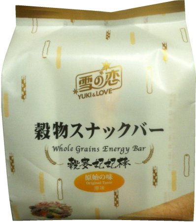 (image for) YUKI & LOVE WHOLE GRAINS ENERGY BAR ORIGINAL FLAVOR