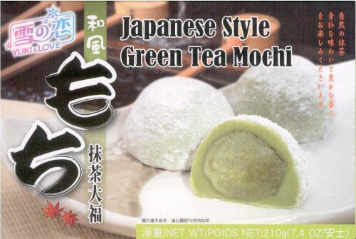 (image for) YUKI & LOVE JAPANESE STYLE GREEN TEA MOCHI