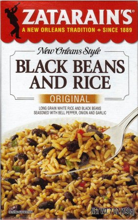 (image for) ZATARAIN'S BLACK BEANS AND RICE ORIGINAL