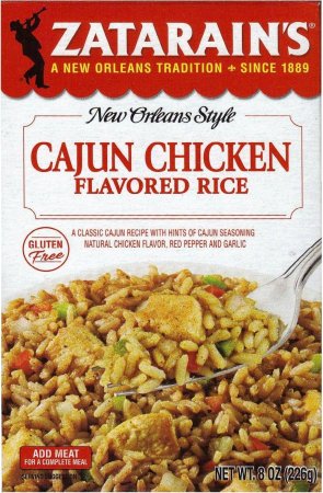 (image for) ZATARAIN'S CAJUN CHICKEN FLAVORED RICE