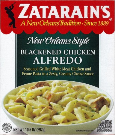 (image for) ZATARAIN'S NEW ORLEANS STYLE BLACKENED CHICKEN ALFREDO