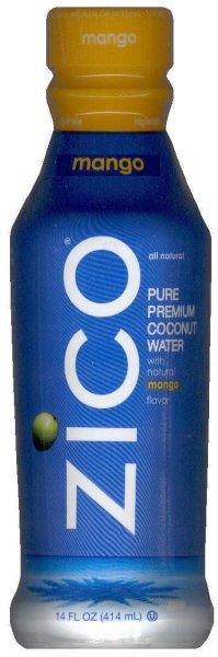 (image for) ZICO COCONUT WATER WITH NATURAL MANGO FLAVOR